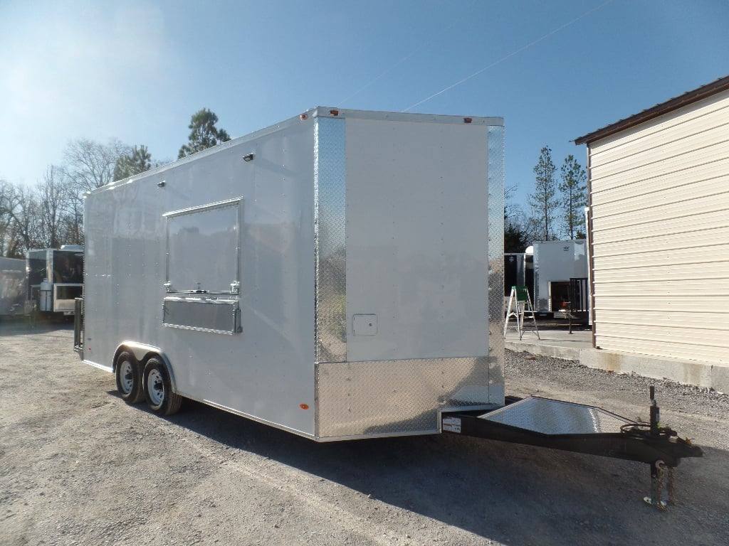 308-8.5-x-18-white-custom-concession-food-trailer-12.jpg 8.5' x 18' White Custom Concession Food Trailer