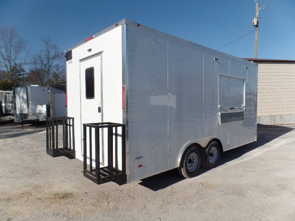 308-8.5-x-18-white-custom-concession-food-trailer-16.jpg 8.5' x 18' White Custom Concession Food Trailer