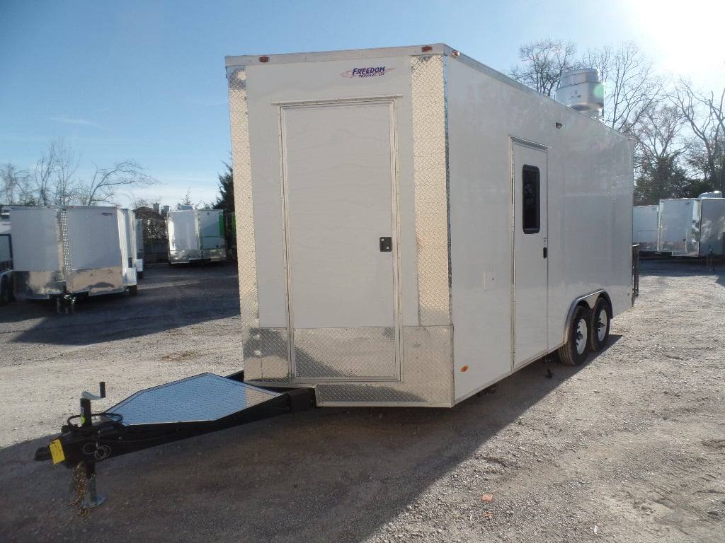 308-8.5-x-18-white-custom-concession-food-trailer-17.jpg 8.5' x 18' White Custom Concession Food Trailer