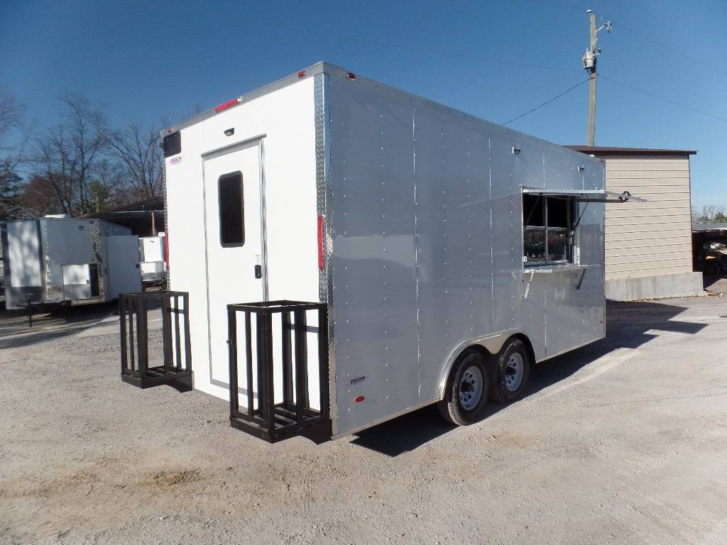308-8.5-x-18-white-custom-concession-food-trailer-20.jpg 8.5' x 18' White Custom Concession Food Trailer