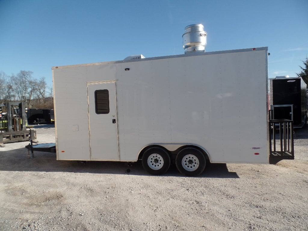 308-8.5-x-18-white-custom-concession-food-trailer-22.jpg 8.5' x 18' White Custom Concession Food Trailer