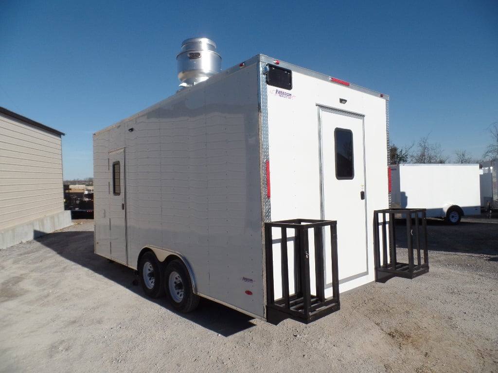 308-8.5-x-18-white-custom-concession-food-trailer-4.jpg 8.5' x 18' White Custom Concession Food Trailer