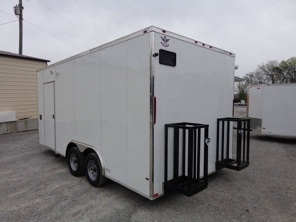 309-8.5-x-18-white-double-window-concession-food-trailer-4.jpg 8.5' x 18' White Double Window Concession Food Trailer