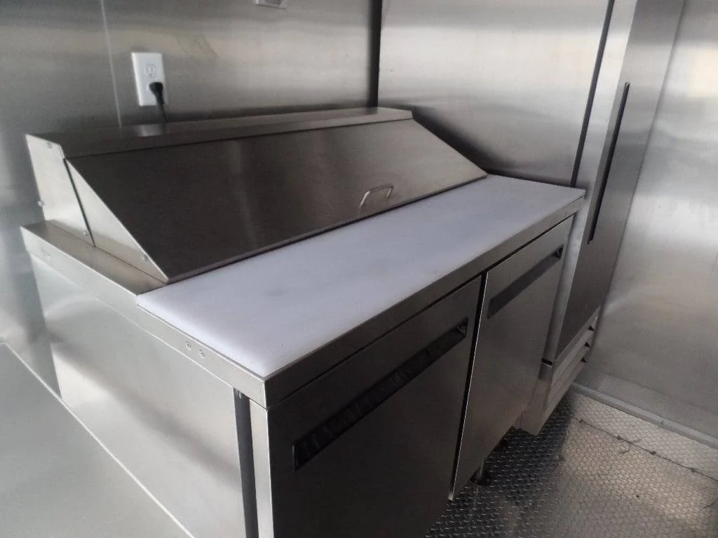 311-8.5-x-18-white-food-concession-catering-trailer-with-appliances-14.webp 8.5' x 18' White Food Concession Catering Trailer With Appliances