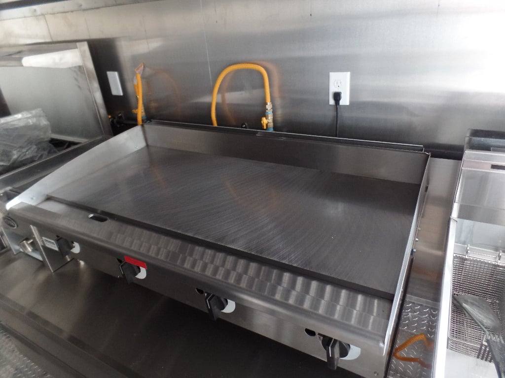 311-8.5-x-18-white-food-concession-catering-trailer-with-appliances-15.jpg 8.5' x 18' White Food Concession Catering Trailer With Appliances