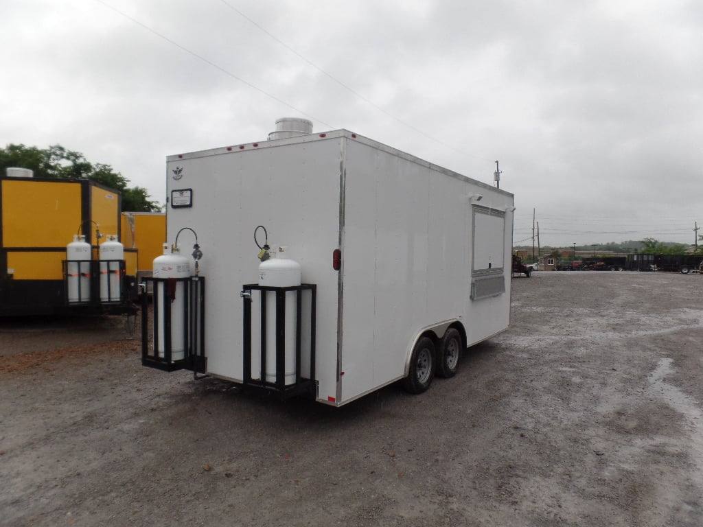 311-8.5-x-18-white-food-concession-catering-trailer-with-appliances-19.jpg 8.5' x 18' White Food Concession Catering Trailer With Appliances