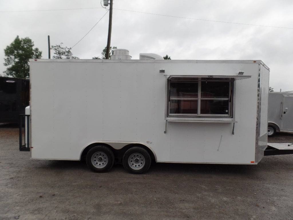 311-8.5-x-18-white-food-concession-catering-trailer-with-appliances-28.jpg 8.5' x 18' White Food Concession Catering Trailer With Appliances