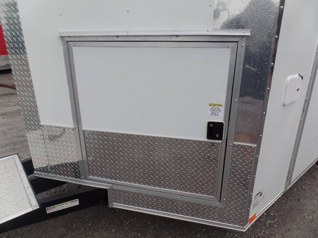 311-8.5-x-18-white-food-concession-catering-trailer-with-appliances-34.jpg 8.5' x 18' White Food Concession Catering Trailer With Appliances