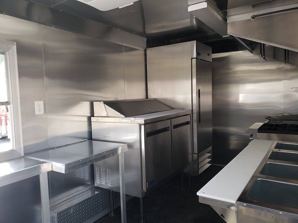 312-8.5-x-18-white-food-event-catering-concession-trailer-with-appliances-14.jpg 8.5' x 18' White Food Event Catering Concession Trailer With Appliances