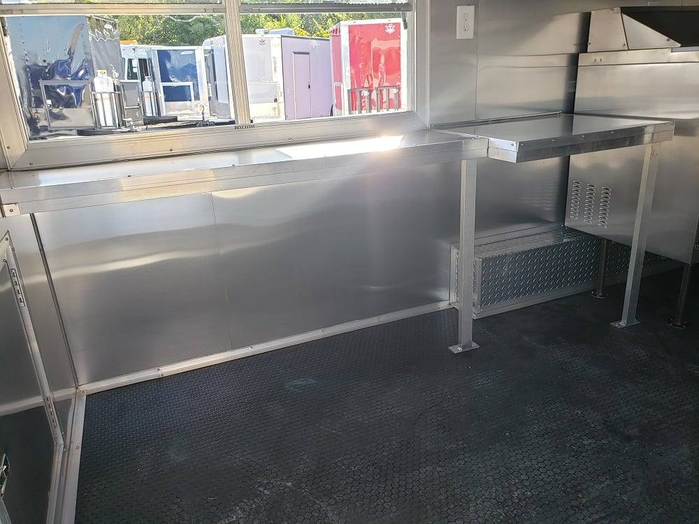 312-8.5-x-18-white-food-event-catering-concession-trailer-with-appliances-22.jpg 8.5' x 18' White Food Event Catering Concession Trailer With Appliances