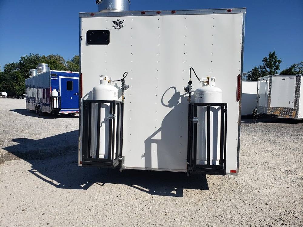 312-8.5-x-18-white-food-event-catering-concession-trailer-with-appliances-3.jpg 8.5' x 18' White Food Event Catering Concession Trailer With Appliances