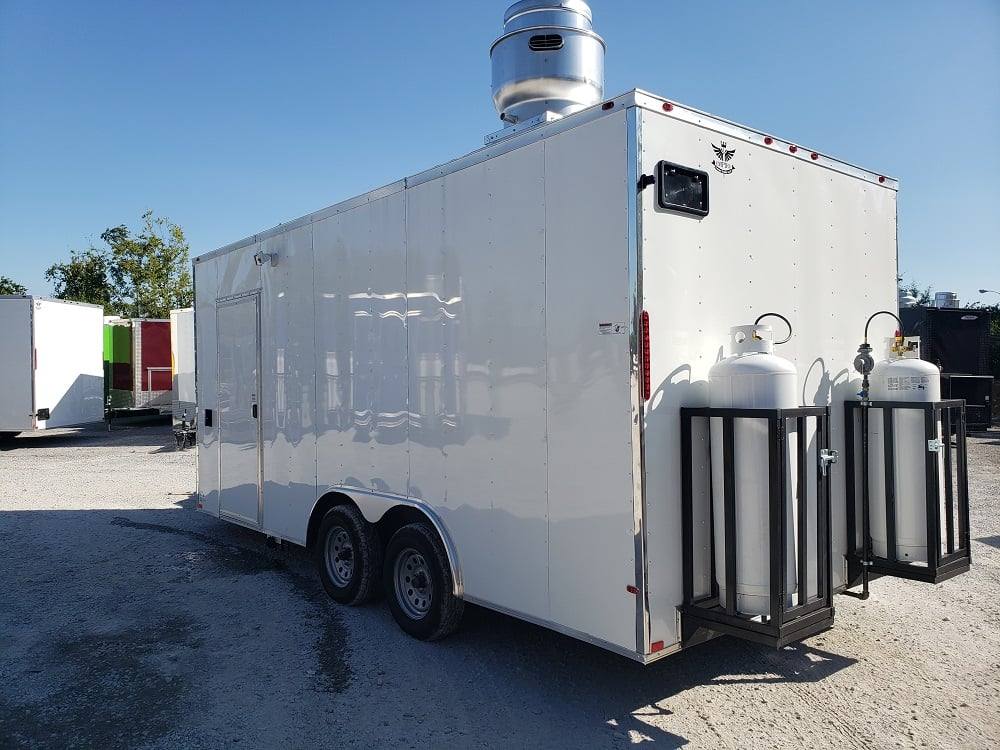 312-8.5-x-18-white-food-event-catering-concession-trailer-with-appliances-7.jpg 8.5' x 18' White Food Event Catering Concession Trailer With Appliances