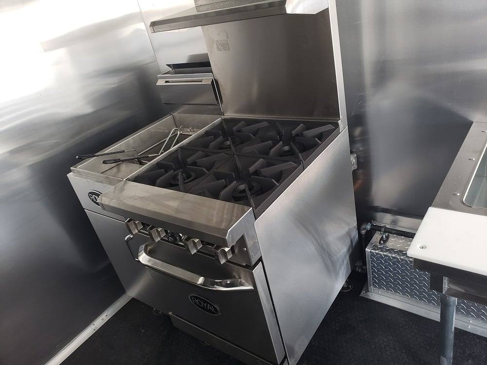 312-8.5-x-18-white-food-event-catering-concession-trailer-with-appliances-9.jpg 8.5' x 18' White Food Event Catering Concession Trailer With Appliances