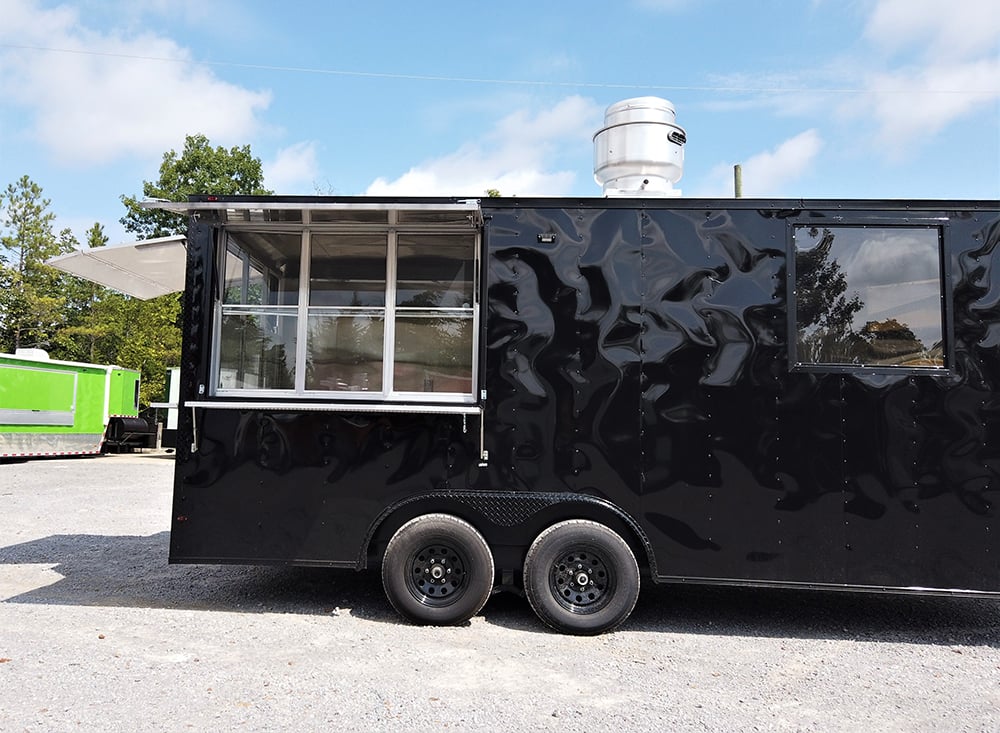 314-8.5-x-18-white-pizza-vending-concession-food-trailer-52.jpg 8.5' x 18' White Pizza Vending Concession Food Trailer