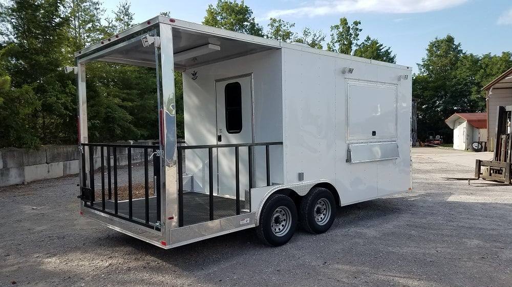 315-8.5-x-18-white-porch-style-event-concession-food-trailer-14.jpg 8.5' x 18' White Porch Style Event Concession Food Trailer