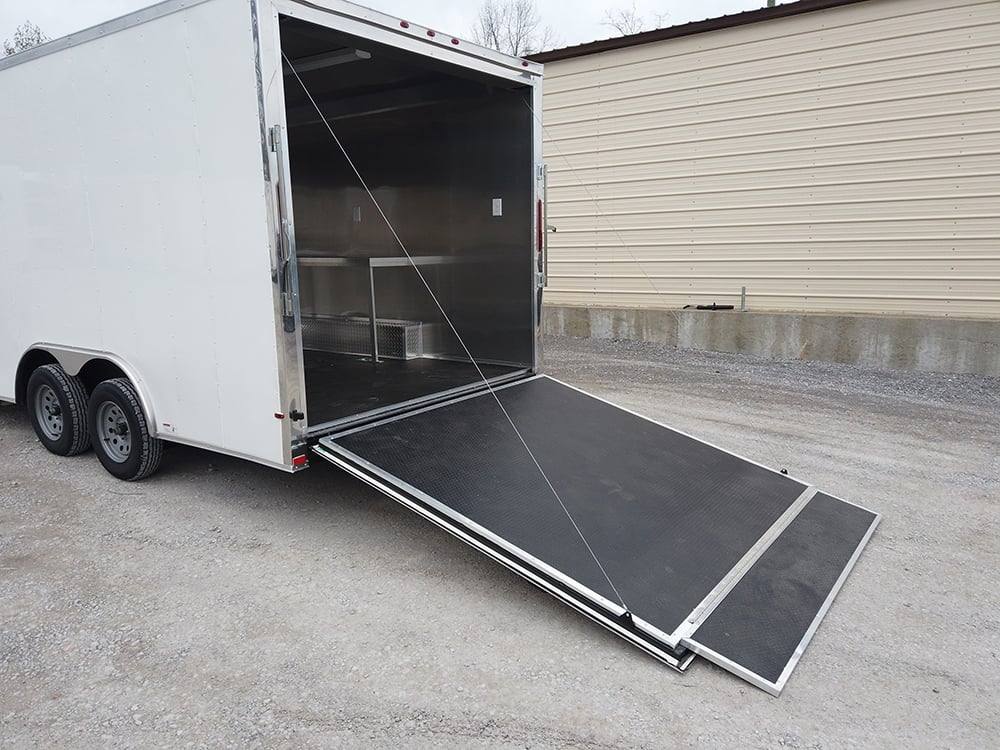 316-8.5-x-18-white-vending-concession-food-trailer-20.jpg 8.5' x 18' White Vending Concession Food Trailer