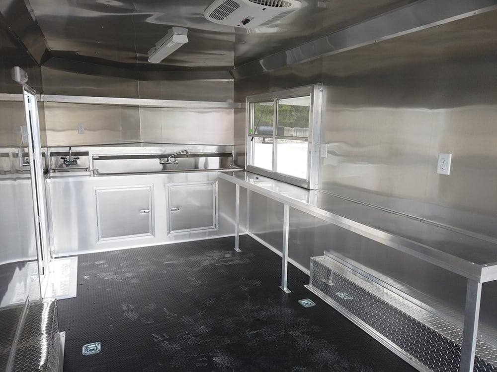 316-8.5-x-18-white-vending-concession-food-trailer-8.jpg 8.5' x 18' White Vending Concession Food Trailer
