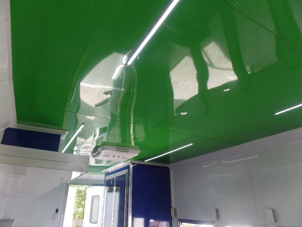 317-8.5-x-18-white-yogurt-concession-food-trailer-15.jpg 8.5' x 18' White Yogurt Concession Food Trailer