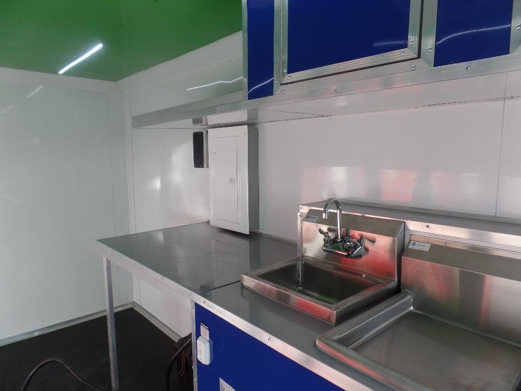 317-8.5-x-18-white-yogurt-concession-food-trailer-20.jpg 8.5' x 18' White Yogurt Concession Food Trailer