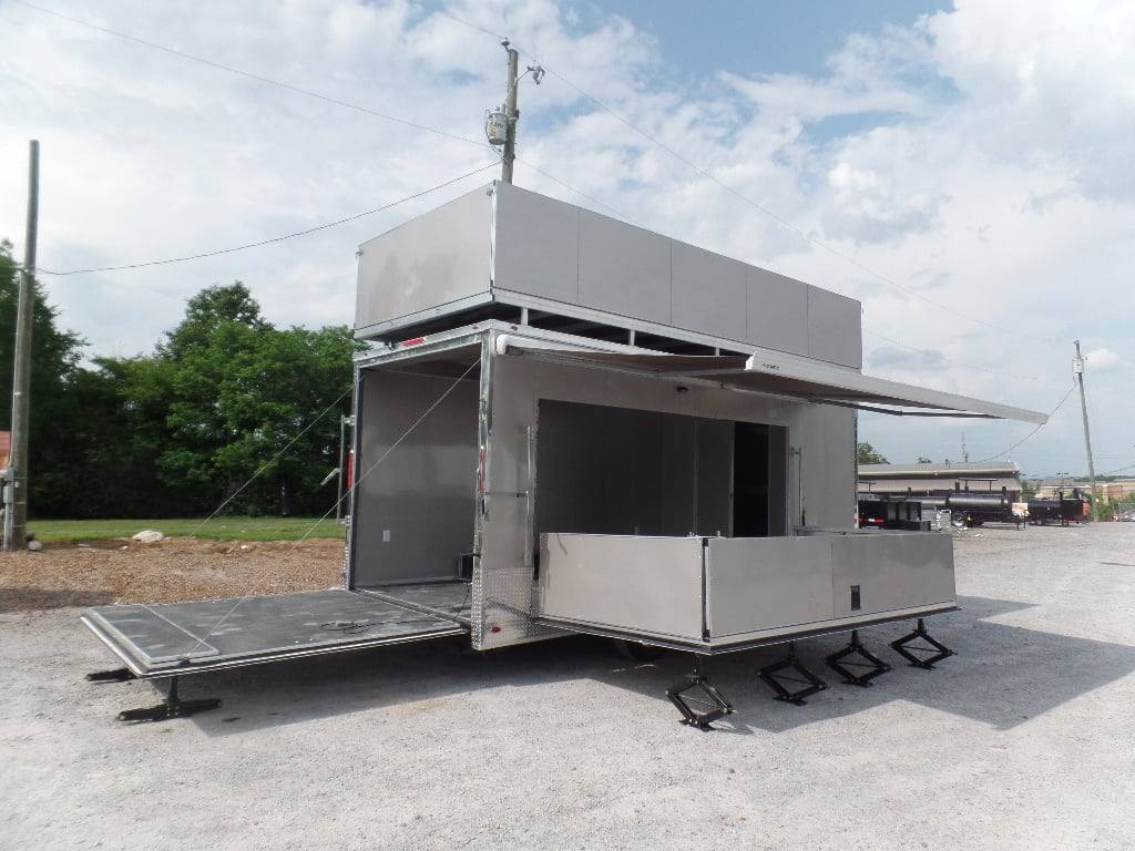 318-8.5-x-19-arizona-beige-custom-concession-stage-trailer-1.jpg 8.5' x 19' Arizona Beige Custom Concession Stage Trailer