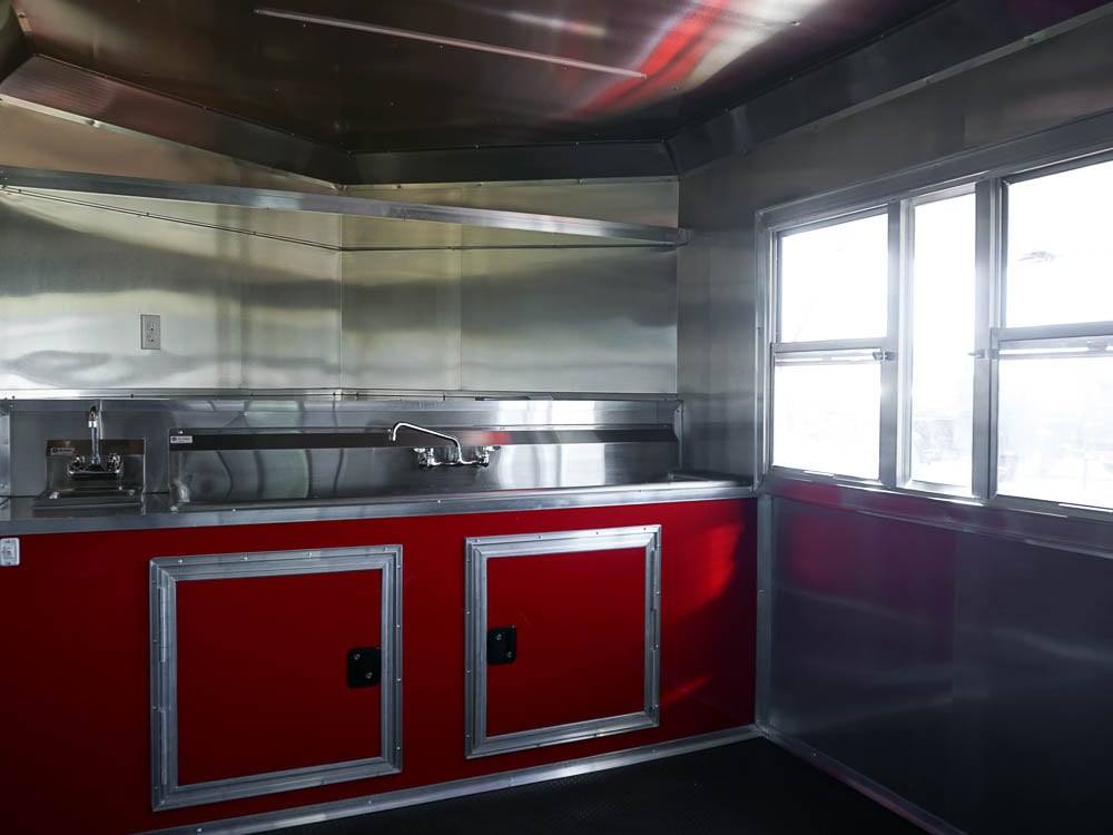 32-8.5-x-22-red-v-nose-bbq-porch-concession-with-blackout-trim-package-36.jpg 8.5 x 22 Red V-Nose BBQ Porch Concession with Blackout Trim Package