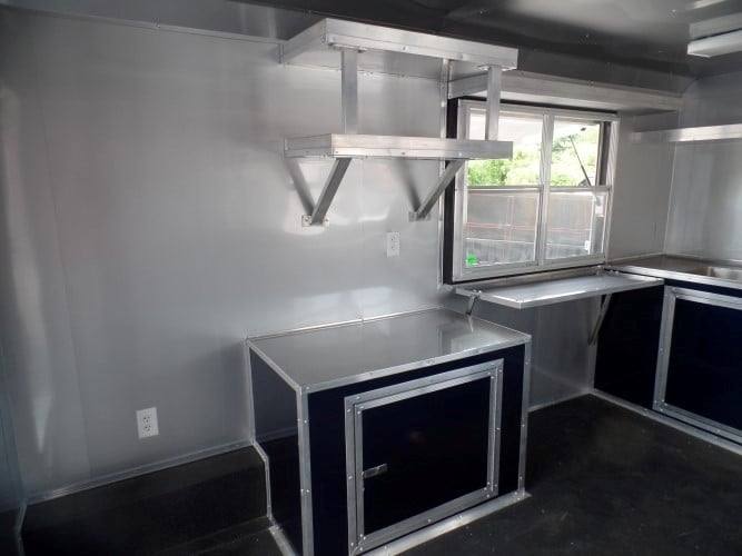 321-8.5-x-19-concession-yellow-bbq-porch-food-trailer-16.jpg 8.5' x 19' Concession Yellow BBQ Porch Food Trailer
