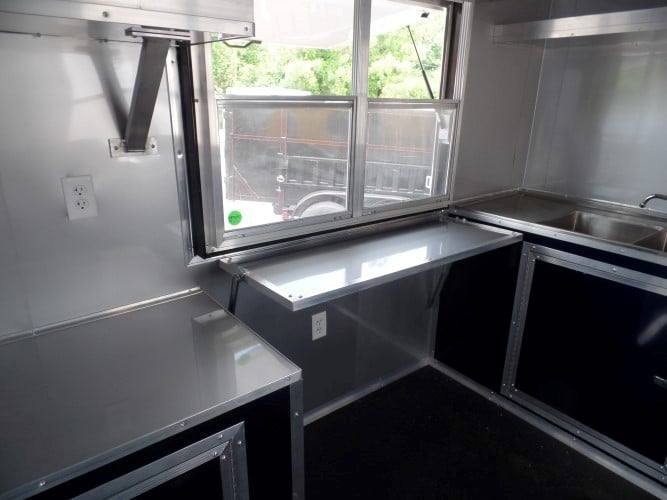 321-8.5-x-19-concession-yellow-bbq-porch-food-trailer-17.jpg 8.5' x 19' Concession Yellow BBQ Porch Food Trailer