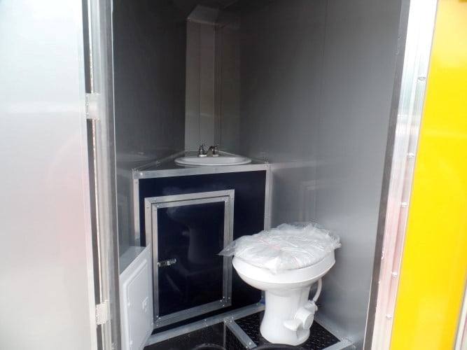 321-8.5-x-19-concession-yellow-bbq-porch-food-trailer-2.jpg 8.5' x 19' Concession Yellow BBQ Porch Food Trailer