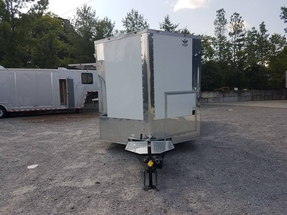 324-8.5-x-20-bbq-porch-white-concession-food-trailer-17.jpg 8.5' x 20' BBQ Porch White Concession Food Trailer