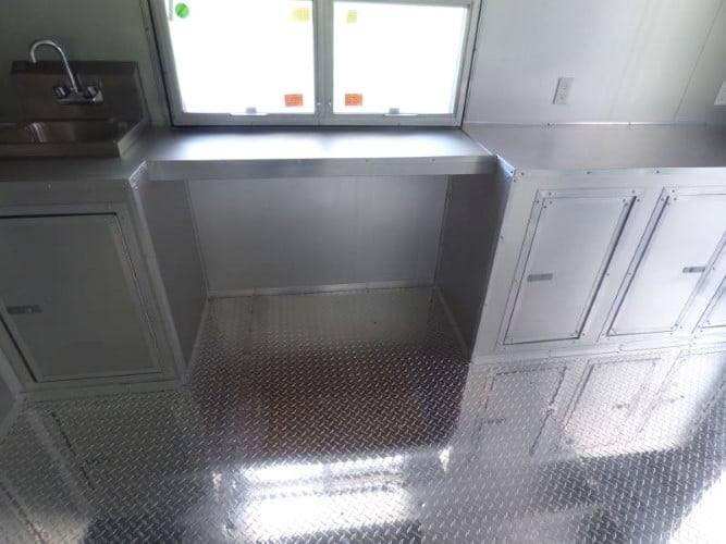 331-8.5-x-20-black-catering-event-concession-food-trailer-14.jpg 8.5' x 20' Black Catering Event Concession Food Trailer