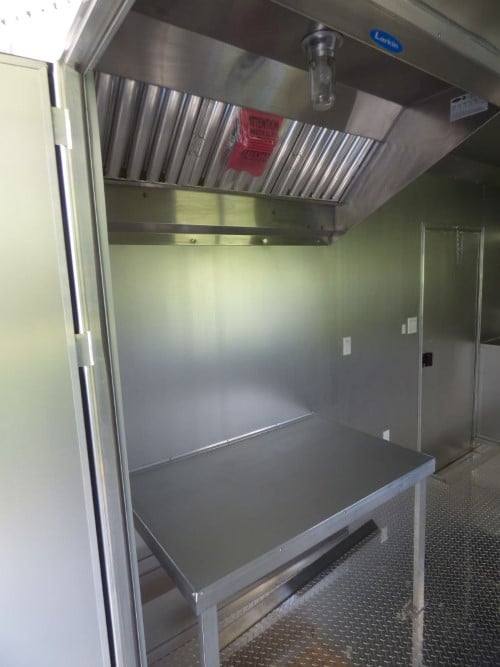 331-8.5-x-20-black-catering-event-concession-food-trailer-22.jpg 8.5' x 20' Black Catering Event Concession Food Trailer