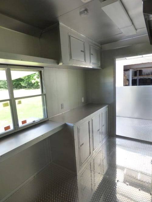 331-8.5-x-20-black-catering-event-concession-food-trailer-5.jpg 8.5' x 20' Black Catering Event Concession Food Trailer