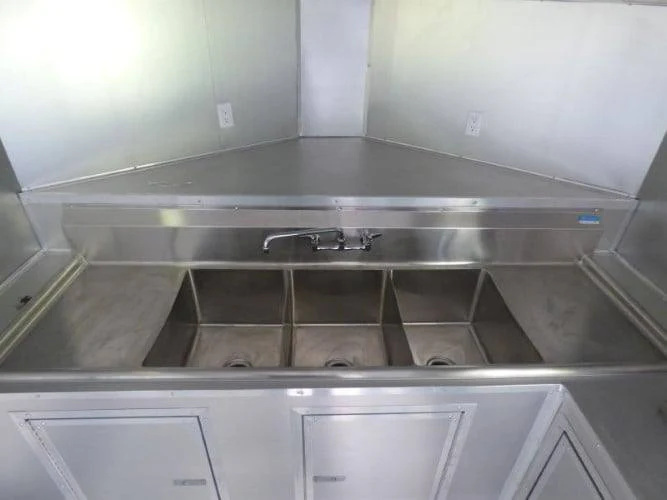 331-8.5-x-20-black-catering-event-concession-food-trailer-6.webp 8.5' x 20' Black Catering Event Concession Food Trailer