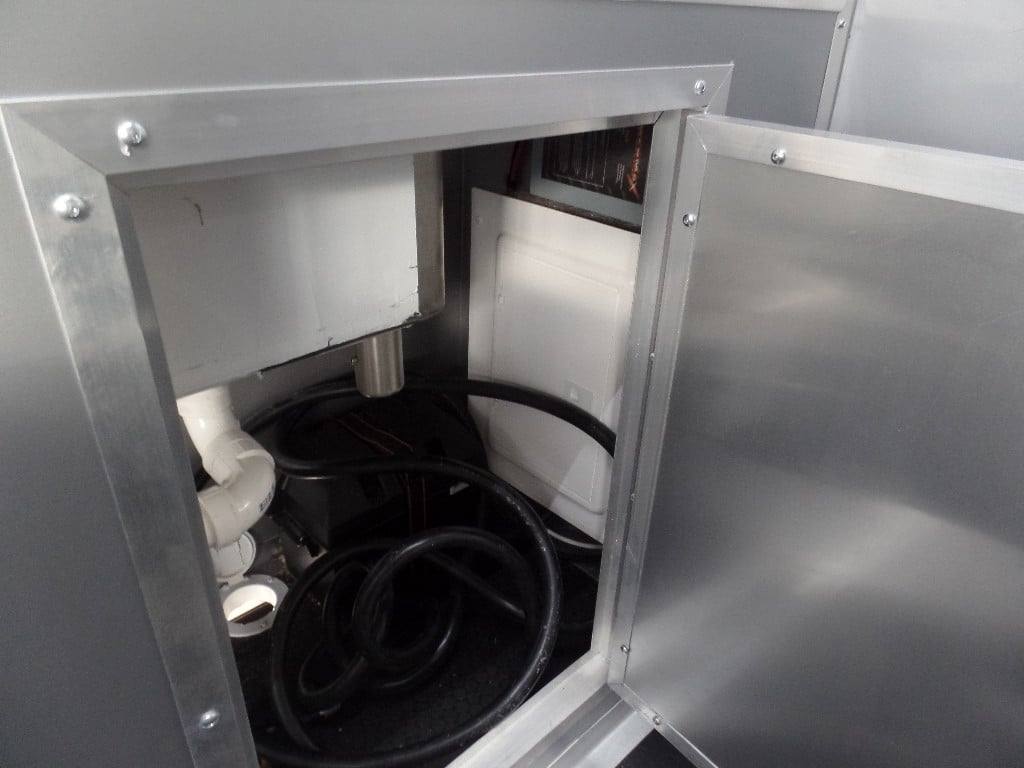 8.5' x 20' Black Concession Food Catering Event Trailer