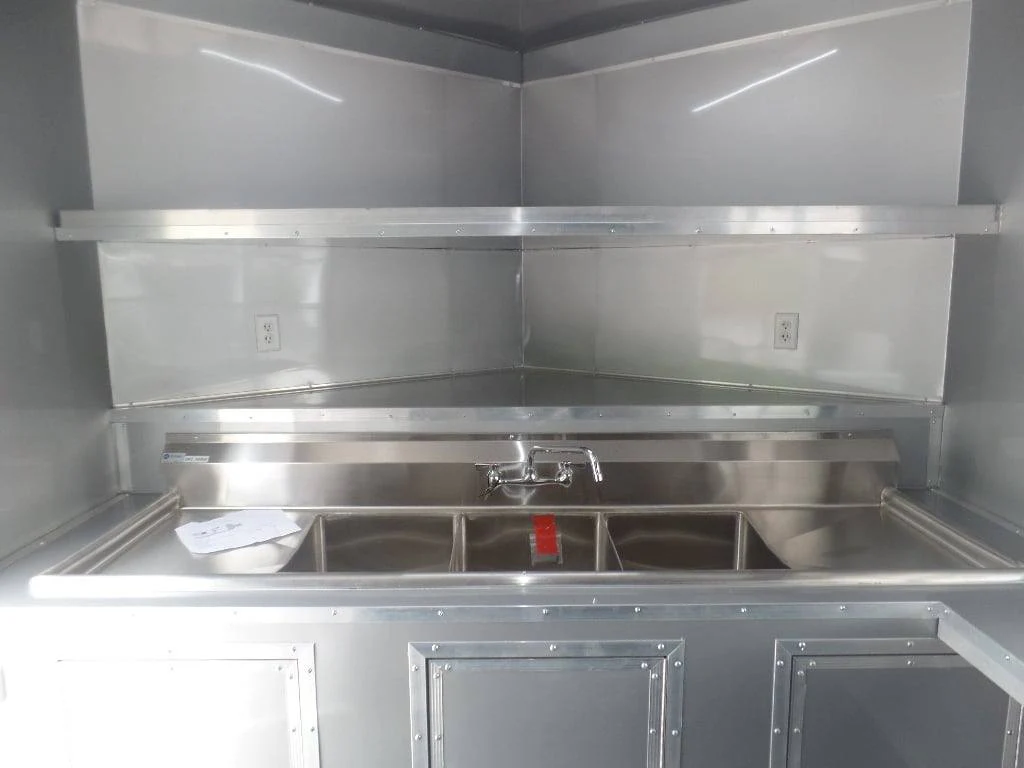 334-8.5-x-20-black-concession-food-catering-trailer-with-appliances-13.webp 8.5' x 20' Black Concession Food Catering Trailer With Appliances