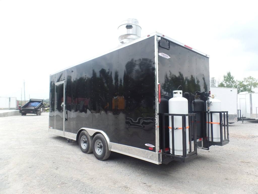 334-8.5-x-20-black-concession-food-catering-trailer-with-appliances-24.jpg 8.5' x 20' Black Concession Food Catering Trailer With Appliances
