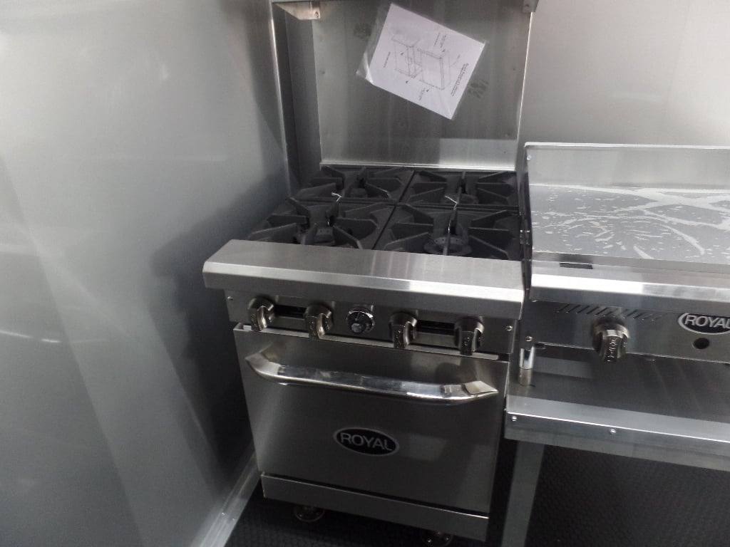 334-8.5-x-20-black-concession-food-catering-trailer-with-appliances-5.jpg 8.5' x 20' Black Concession Food Catering Trailer With Appliances