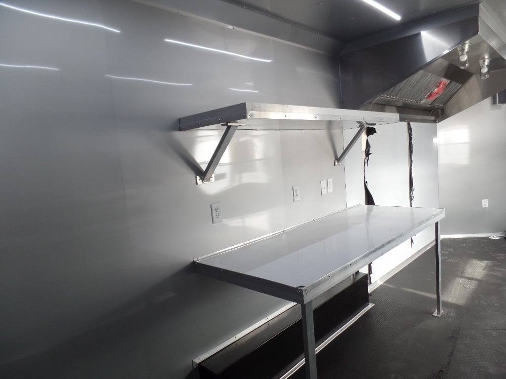 335-8.5-x-20-black-concession-food-event-catering-trailer-21.jpg 8.5' x 20' Black Concession Food Event Catering Trailer