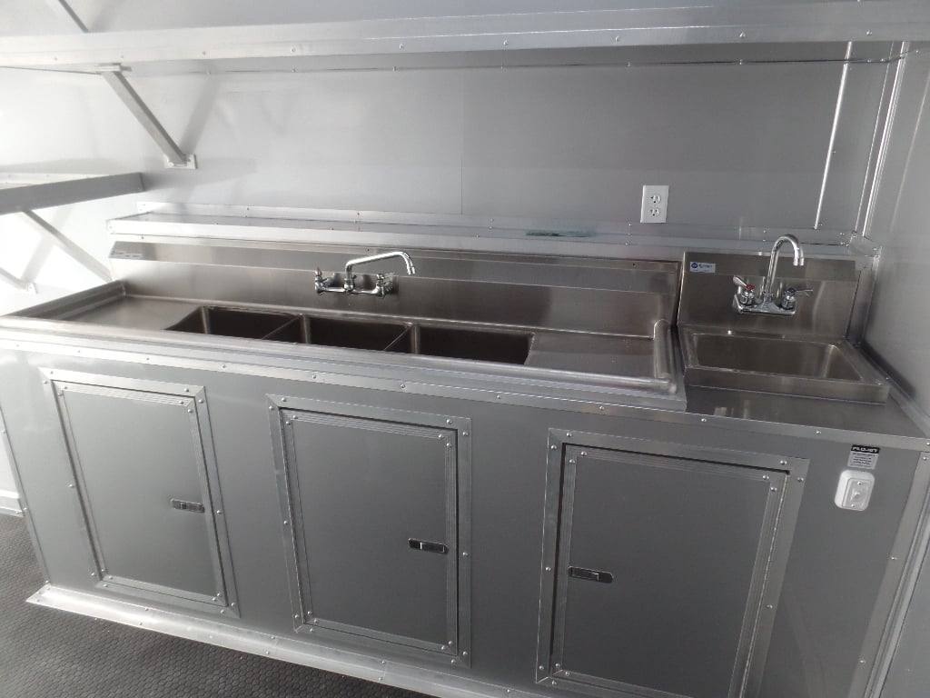 335-8.5-x-20-black-concession-food-event-catering-trailer-23.jpg 8.5' x 20' Black Concession Food Event Catering Trailer