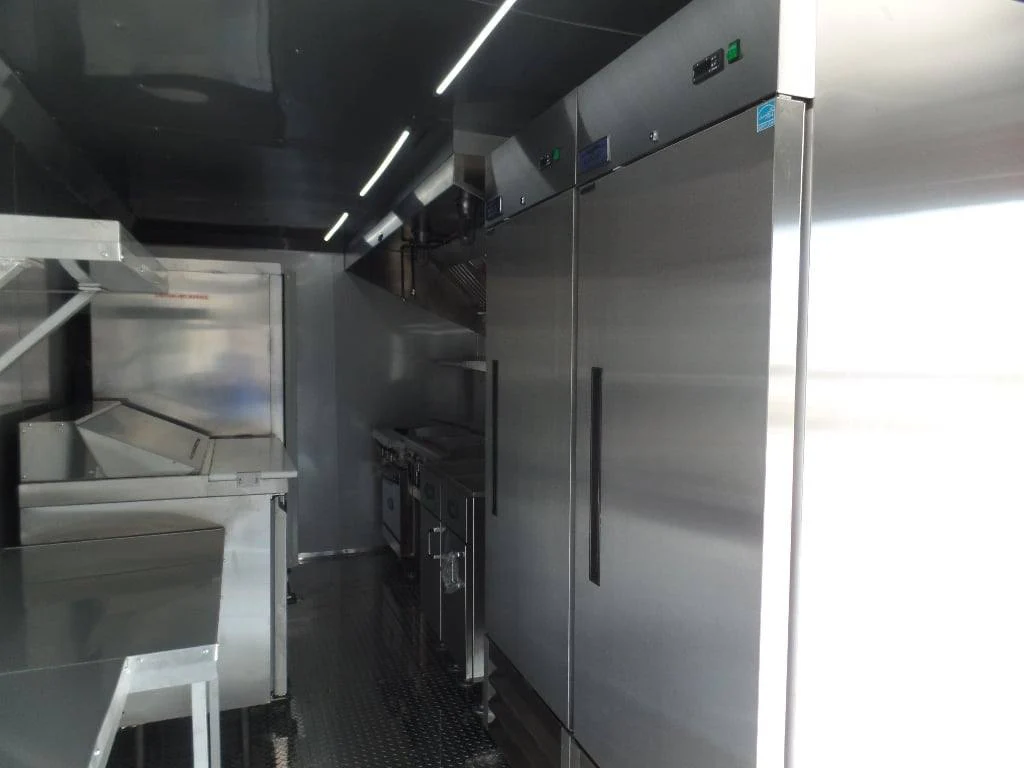 337-8.5-x-20-black-concession-food-trailer-with-appliances-16.webp 8.5' x 20' Black Concession Food Trailer With Appliances