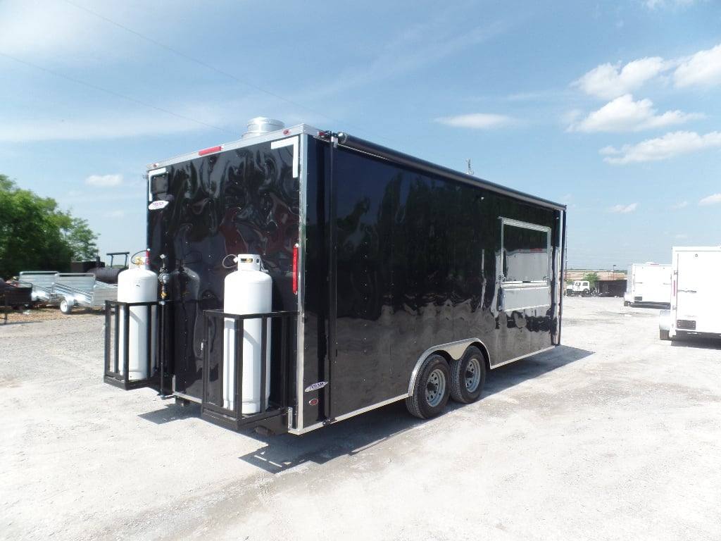 337-8.5-x-20-black-concession-food-trailer-with-appliances-18.jpg 8.5' x 20' Black Concession Food Trailer With Appliances