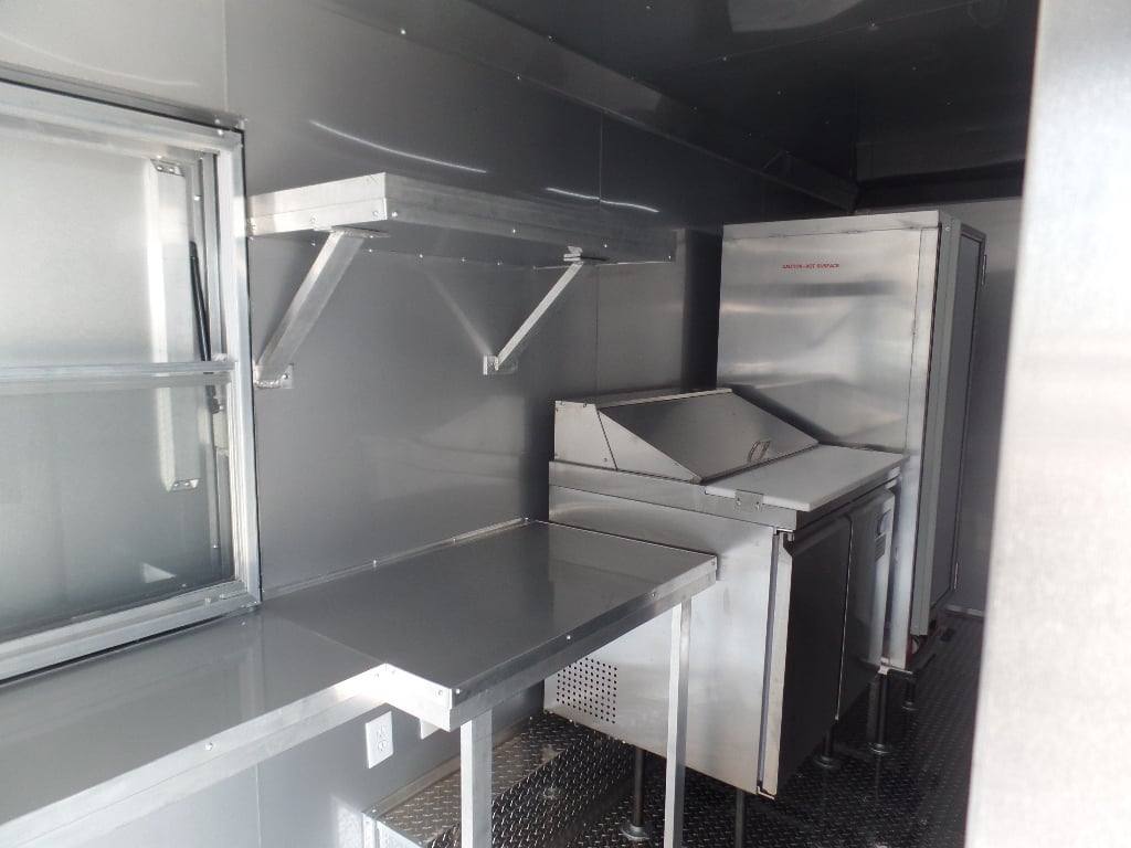 337-8.5-x-20-black-concession-food-trailer-with-appliances-19.jpg 8.5' x 20' Black Concession Food Trailer With Appliances