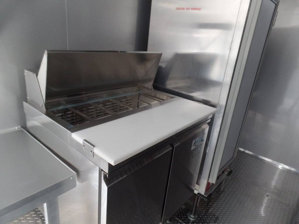 337-8.5-x-20-black-concession-food-trailer-with-appliances-9.jpg 8.5' x 20' Black Concession Food Trailer With Appliances