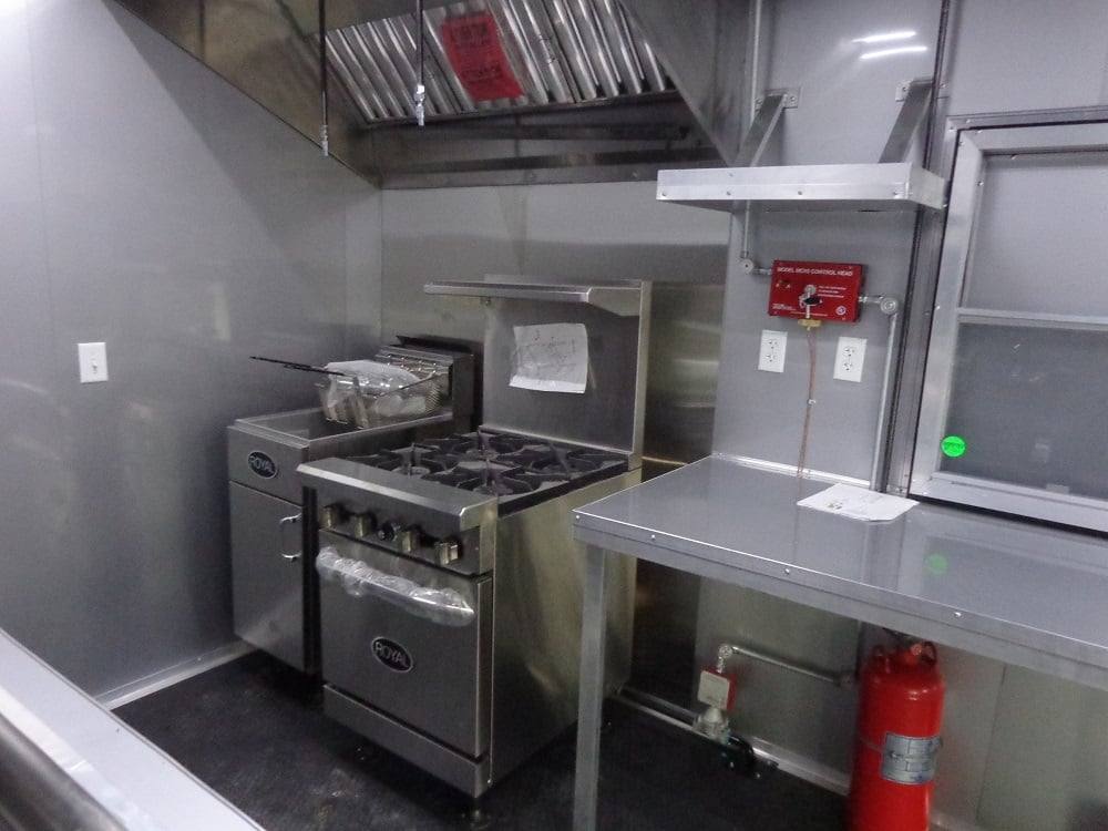 339-8.5-x-20-black-concession-food-trailer-with-appliances-12.jpg 8.5' x 20' Black Concession Food Trailer With Appliances