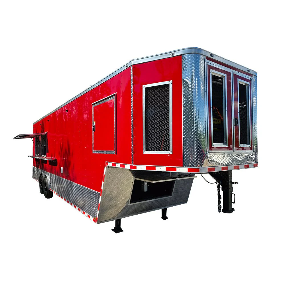 34-8.5-x-34-gooseneck-concession-trailer-victory-red-food-event-catering-1.webp 8.5 X 34 Gooseneck Concession Trailer Victory Red Food Event Catering