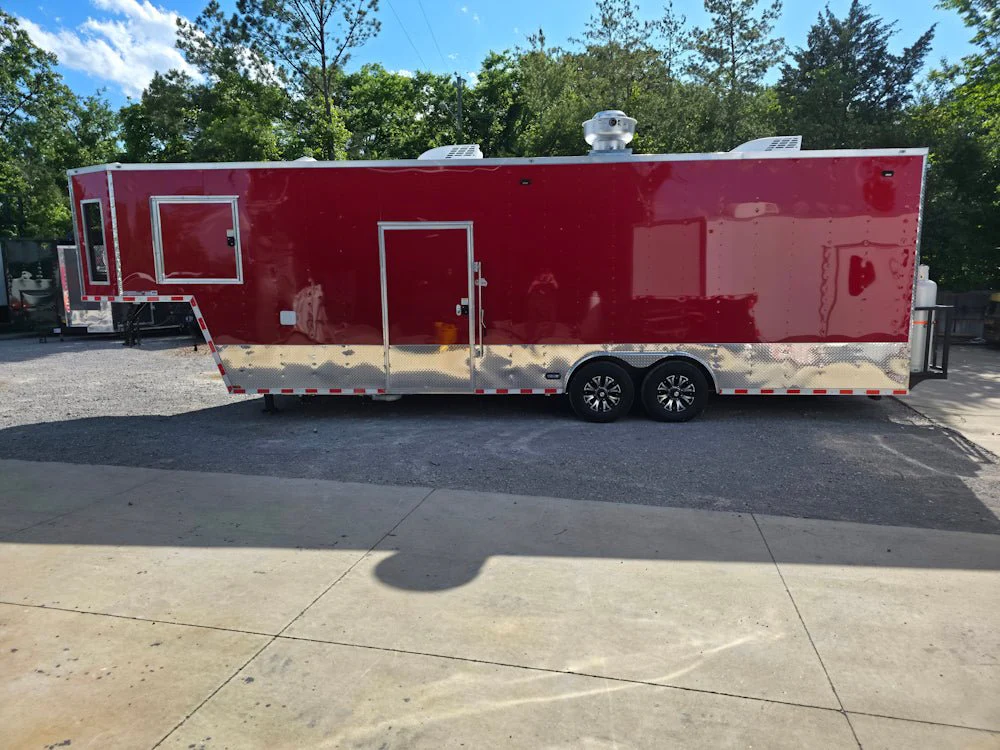 34-8.5-x-34-gooseneck-concession-trailer-victory-red-food-event-catering-4.webp 8.5 X 34 Gooseneck Concession Trailer Victory Red Food Event Catering