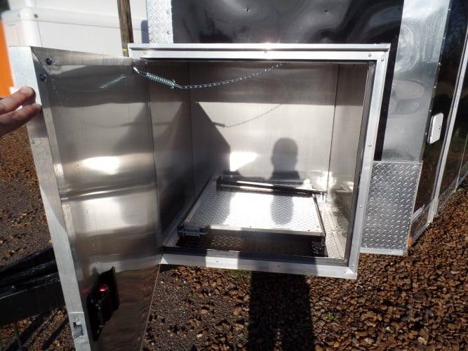 8.5' x 20' Black Concession Pizza Food Event Catering Trailer
