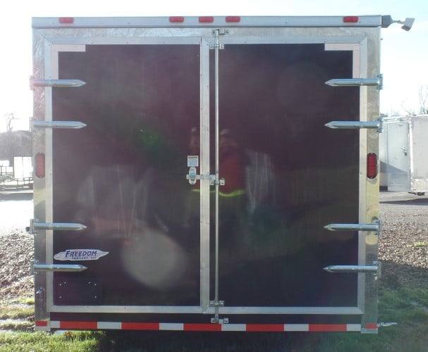8.5' x 20' Black Concession Pizza Food Event Catering Trailer