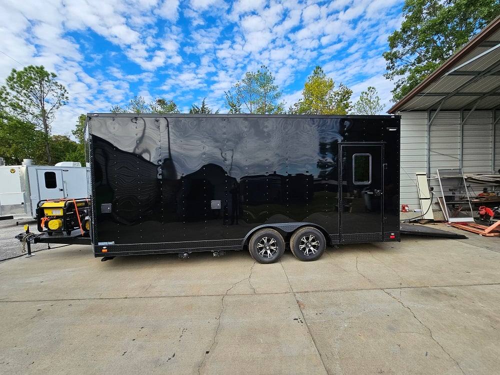 342-8.5-x-20-black-concession-trailer-food-event-catering-5.jpg 8.5' X 20' Black Concession Trailer Food Event Catering