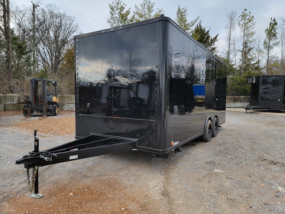 343-8.5-x-20-black-concession-trailer-office-mobile-command-center-3.jpg 8.5' X 20' Black Concession Trailer Office & Mobile Command Center